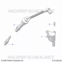 ELECTRICA, IGNITION COIL, WIRE AND SPARK PLUG