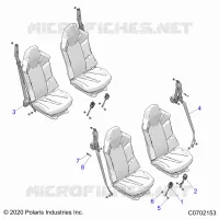 ASIENTO BELT MOUNTING