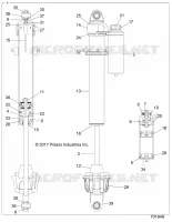 SUSPENSIÃ“N DELANTERA SHOCK INTERNALS