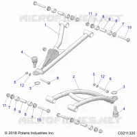 SUSPENSIÃ“N DELANTERA A-ARMS