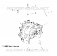 TREN, FRONT GEARCASE MOUNTING