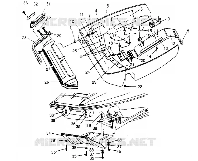 NOSEPAN 600 XCR 0951676 (4929132913A009)