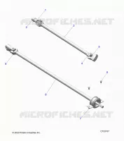 TREN, FRONT AND REAR PROP SHAFT
