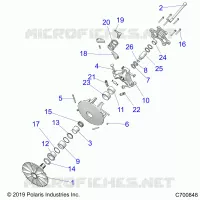 TREN, PRIMARY CLUTCH
