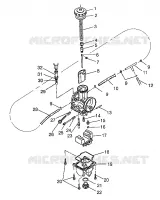 CARBURADOR 700 RMK 0970966, 700 SKS 0970566, AND EUROPEAN 700 SKS E970566 (4938573857C010)