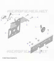 ELECTRICA, HORN, AND LICENSE PLATE LIGHT