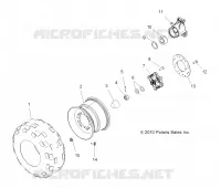 RUEDAS, REAR TIRE AND BRAKE DISC