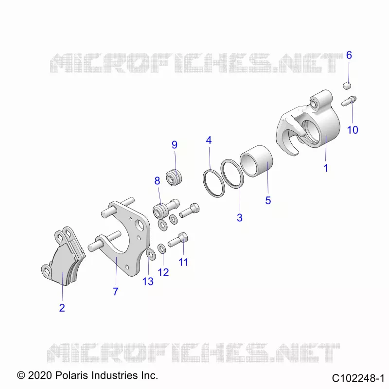 BRAKES, BRAKE PINZA FRENO DELANTERA