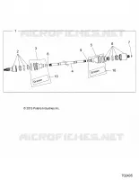 TREN, REAR HALF SHAFT