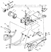 brazo oscilante Magnum 6X6 W97AE42A and Swedish Magnum 6X6 S97AE42 (4940754075C009)