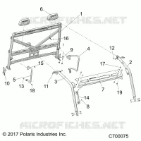 CHASSIS, CAB BASTIDOR