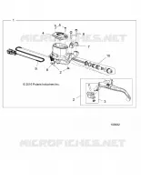 FRENO FRONTAL BRAKE LEVER AND MASTER CYLINDER