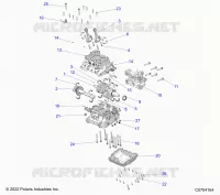 ENGINE, CRANKCASE AND CIGUEÑAL