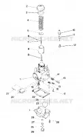 CARBURADOR TRAIL DEALER MUST VERIFY JETTING   CARBURADOR NUMBERS. (4916831683032A)