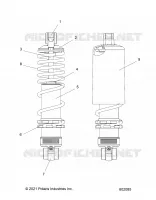 SUSPENSION, CHOQUE FRONTAL TRACK