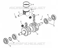 PISTÓN Y CIGÜEÑAL 600 RMK 0980958 AND EUROPEAN 600 RMK E980958 (4944634463C009)