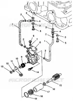 Bomba de aceite 500 EFI 0942774 and  EFI SKS 0942574 (49274127410039)
