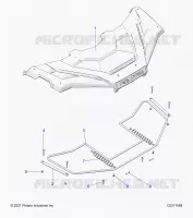 DELANTERA CAJA DE ALMACENAMIENTO COVER