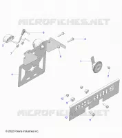 ELECTRICA, HORN, AND LICENSE PLATE LIGHT
