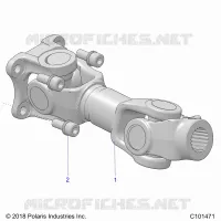 DRIVE TRAIN, PROP EJE TRASERO