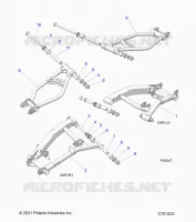 SUSPENSION TRASERA CONTROL ARMS