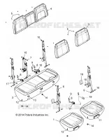 ASIENTO, REAR BENCH