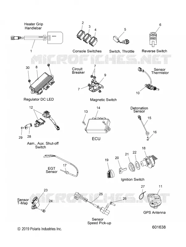 ELECTRICA, SWITCHES, SENSORS AND COMPONENTS