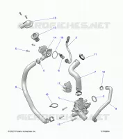 MOTOR, WATERPUMP AND BYPASS
