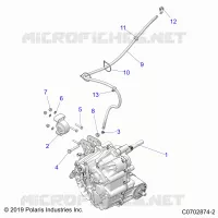 TREN, MAIN GEARCASE MOUNTING