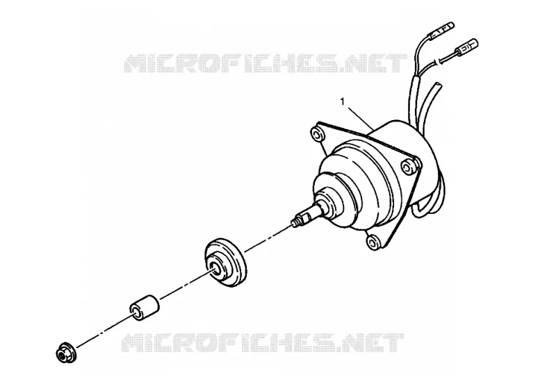 MOTOR DEL VENTILADOR 2X4 400L W957540 (4930093009D010)