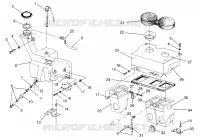 TANQUE DE ACEITE / CAJA DE AIRE Storm 0965782, Storm SKS 0965582, Euro Storm E9 (4931593159C013)