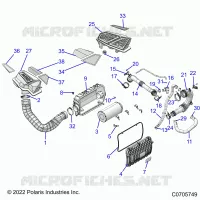 ENGINE, TOMA DE AIRE SYSTEM