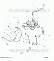ENGINE, TURBO, COOLING AND OIL