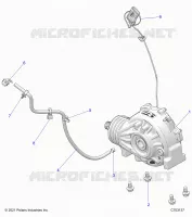TREN, FRONT GEARCASE MOUNTING
