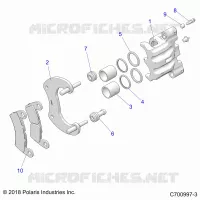 BRAKES, PINZA TRASERA