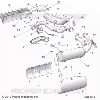 ENGINE, SISTEMA DE ESCAPE