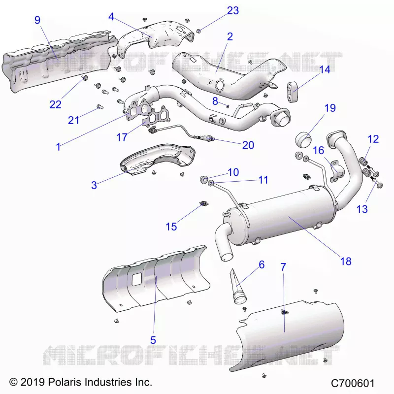 ENGINE, SISTEMA DE ESCAPE