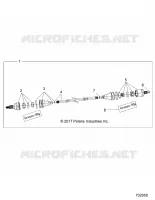 TREN, FRONT HALF SHAFT