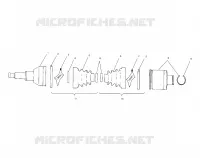 TRASERO DEL EJE DE TRANSMISION