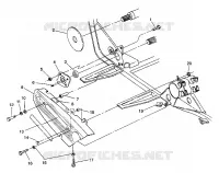 cubierta de la cadena ASSEMBLY 4X4 350L S938139 (4924342434029A)