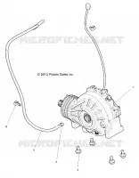 TREN, FRONT GEARCASE MOUNTING