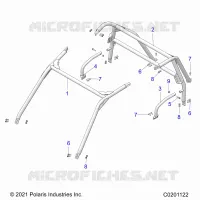 CHASSIS, CAB BASTIDOR