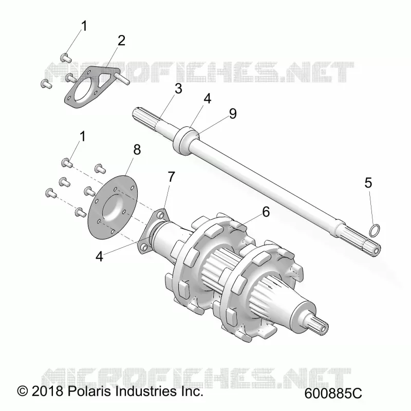 DRIVE TRAIN, JACKSHAFT AND EJE DE TRANSMISIÃ“N