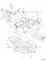 CHASSIS, MARCO PRINCIPAL AND SKID PLATE