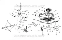 TANQUE DE ACEITE / CAJA DE AIRE WIDETRAK LX 0952064 and  EUROPEAN WIDETRAK LX E (4928942894C005)