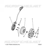 ENGINE, STATOR AND FLYRUEDA