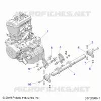 MOTOR, MOUNTING &amp; LONG BLOCK