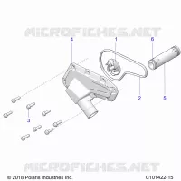 MOTOR, WATERPUMP IMPELLER AND COVER