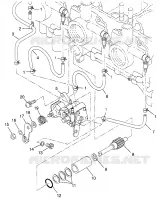 BOMBA DE ACEITE 700 XCR 0985678(A) and EUROPEAN 700 XCR E985678 (4943114311D003)