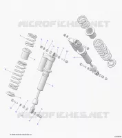 SUSPENSION, SHOCK TRASERO